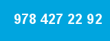 978 427 22 92 978 427 22 92